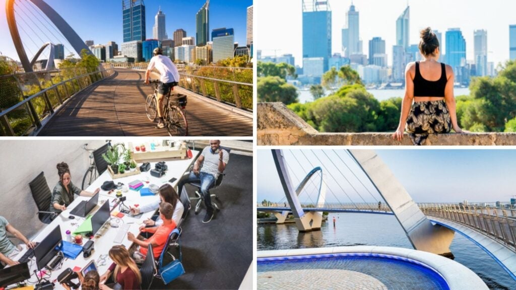 Perth is another attractive city for digital nomads and students worldwide 