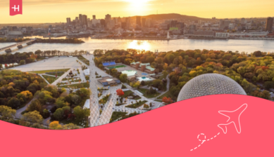 Montreal landscape, where you can find co-living spaces that suit you.