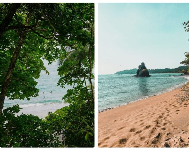 Driving in Costa Rica, landscapes and routes