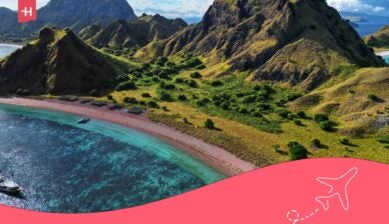 komodo island from Singapore