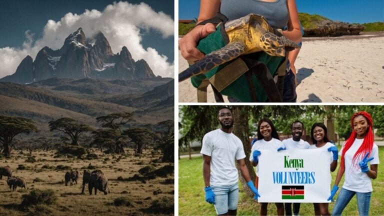 Types of projects for volunteering in Kenya