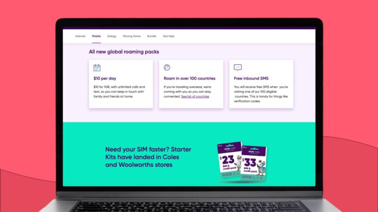 Dodo AUD $10 Daily Roaming Pack