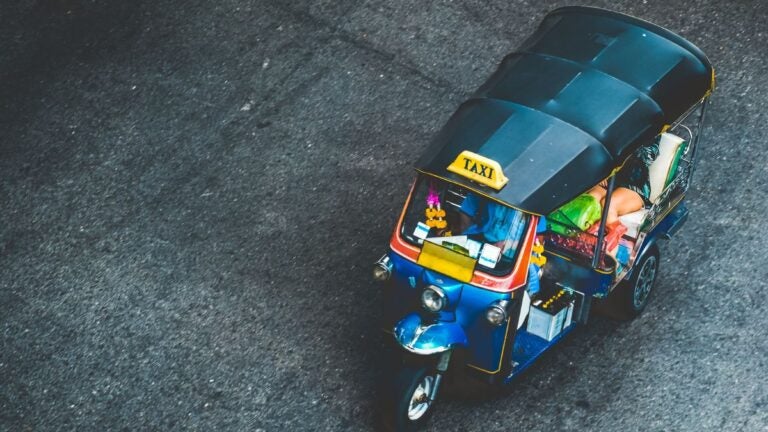 Thailand Transportation Tuk-Tuk