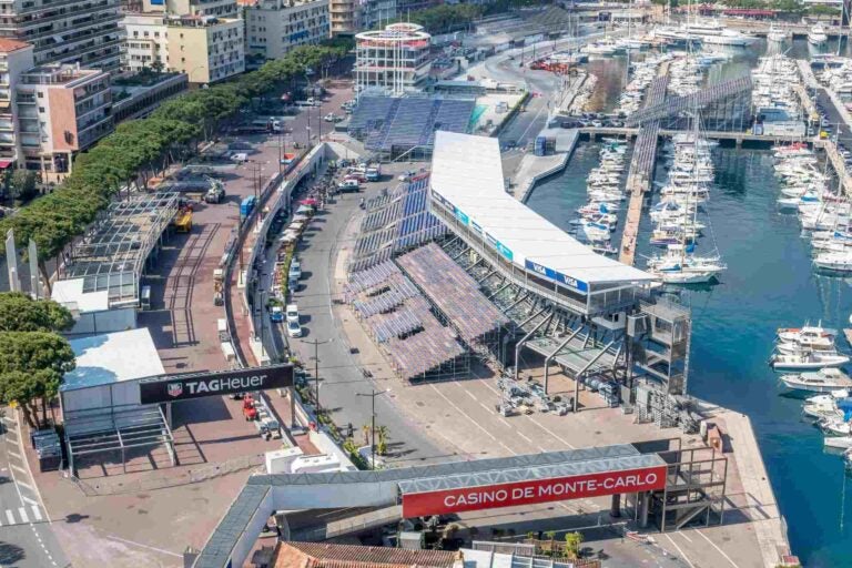 Monaco Grand Prix circuit walk