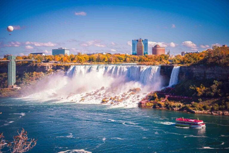 Niagara Falls in Autumn