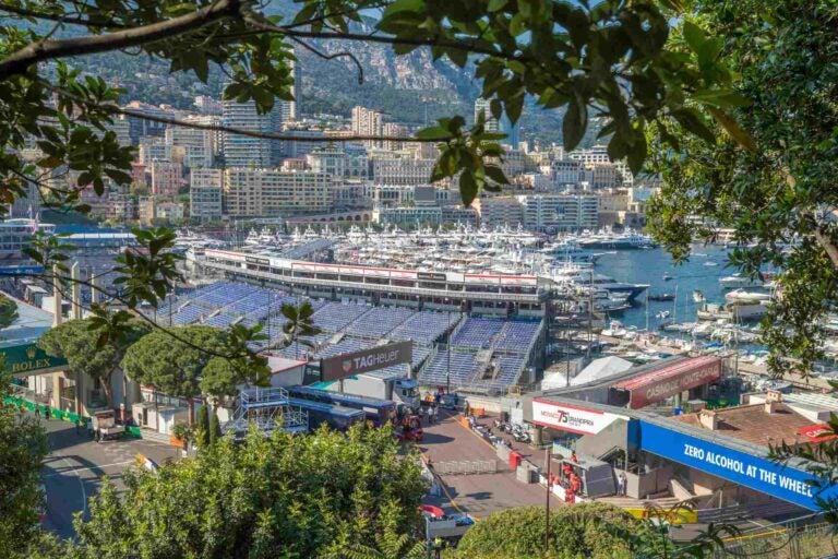 Private yachts in Port Hercules