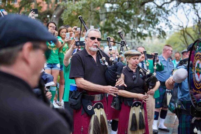St. Patrick’s Day in Savannah, USA
