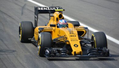 Formula 1 race car on track during the Belgian Grand Prix at Spa-Francorchamps