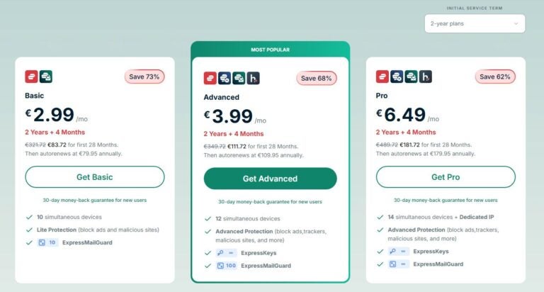 proton vpn vs expressvpn