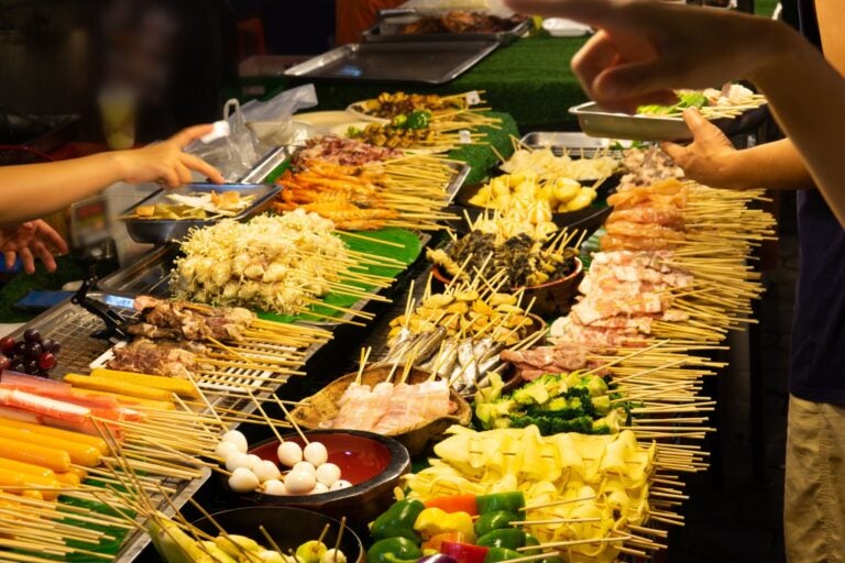 Night market in Bangkok