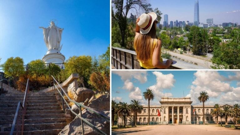 places santiago de chile