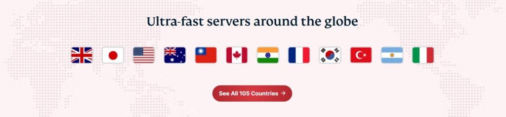Comparaison des serveurs : Avast SecureLine VPN vs ExpressVPN