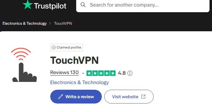 touchvpn review