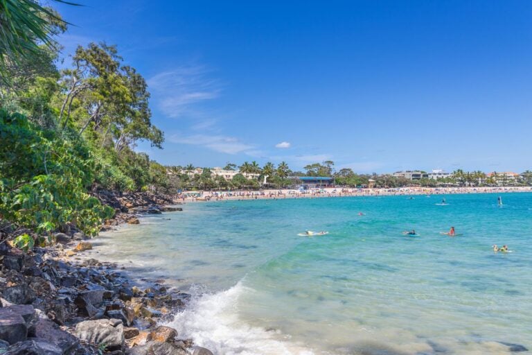 Noosa Heads main beach.