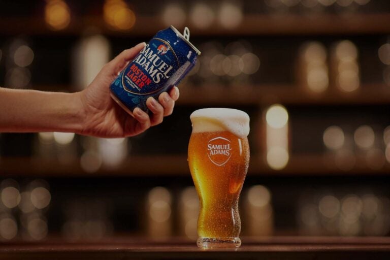 Samuel Adams beer.