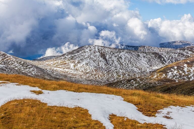 Snowy Mountains at Mount Kosciuszko National Park.