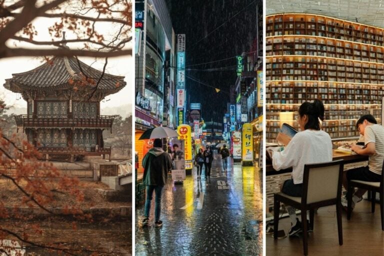 South Korea as a study destination.