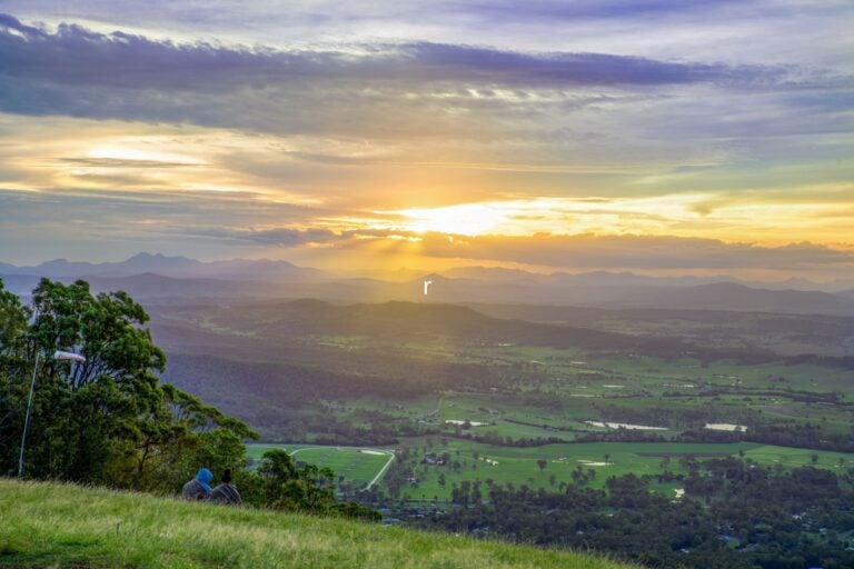 Sunset on Tamborine Mountain