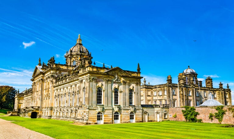 Castle Howard in North Yorkshire, used as the Duke of Hastings’ Clyvedon Castle in Bridgerton