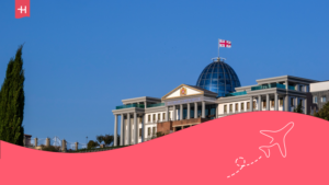 homepage featuring content on the cost of living in georgia