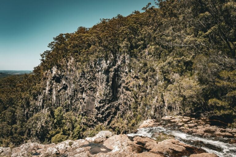 Top of the Minyon Falls.