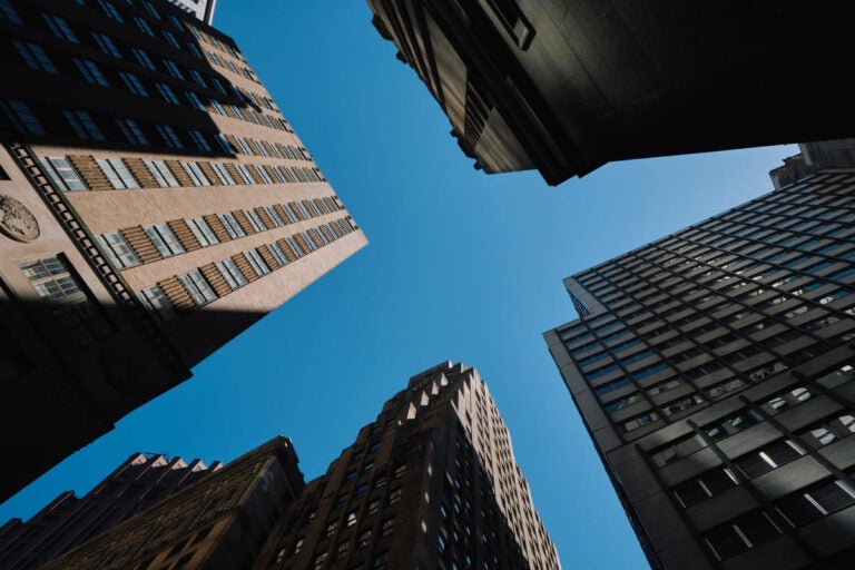 Manhattan skyline in New York City, one of the host cities for the FIFA World Cup 2026 final