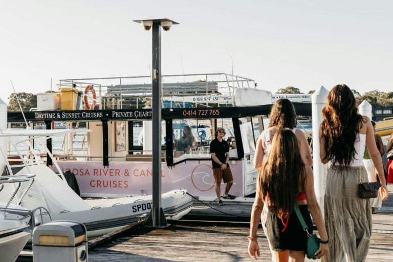 River cruise on the Noosa River.