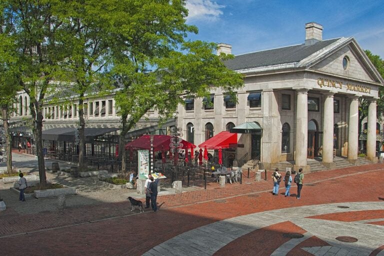 Quincy Market, Boston.