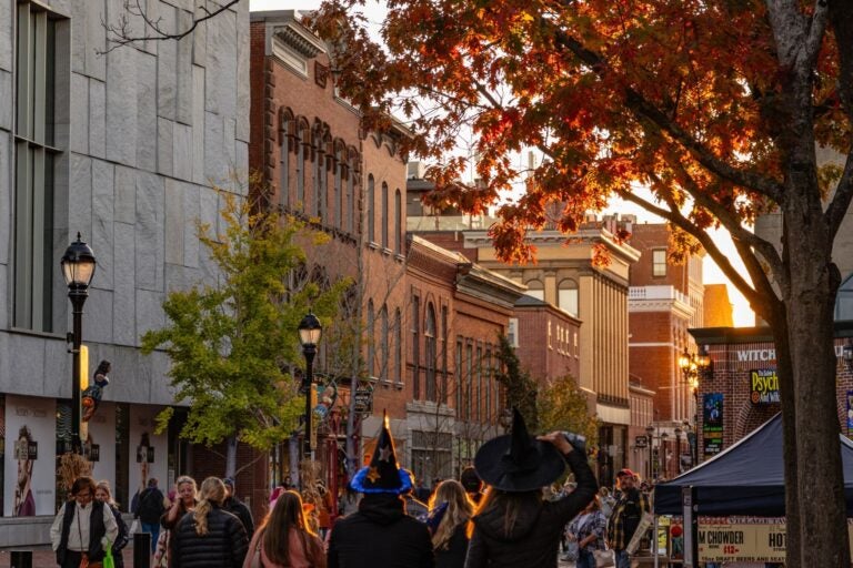 Halloween time in Salem.