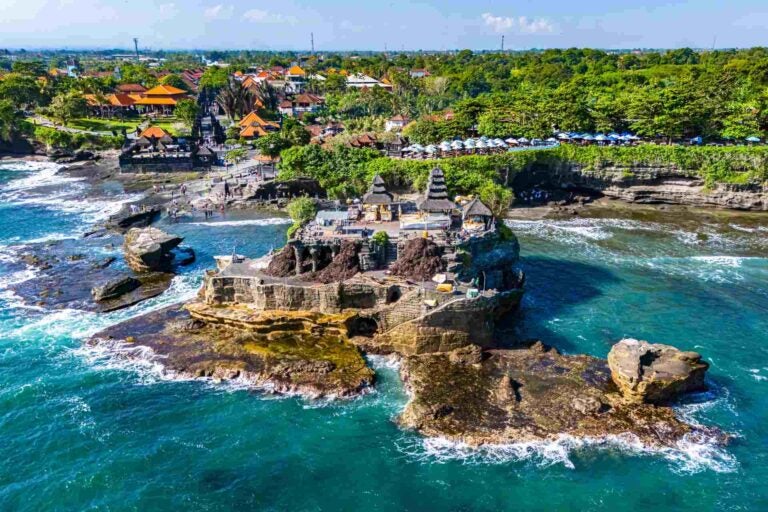 Tanah Lot temple in Bali