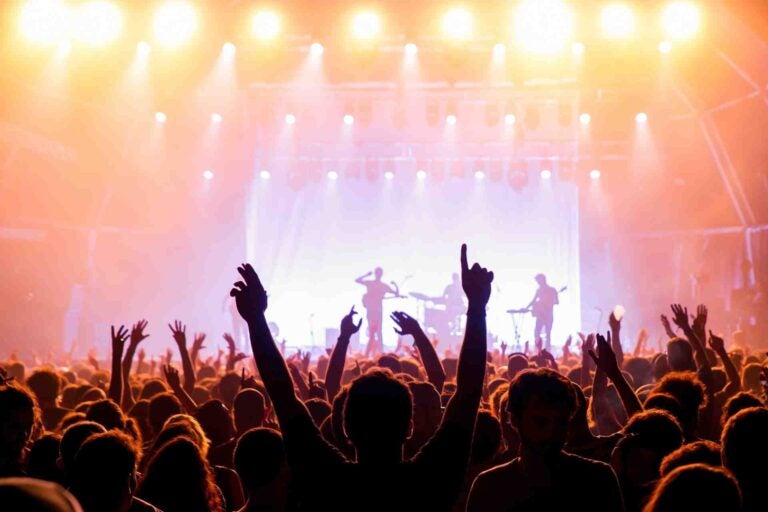 rock show during Primavera Sound