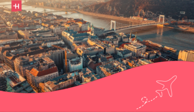 Budapest city view