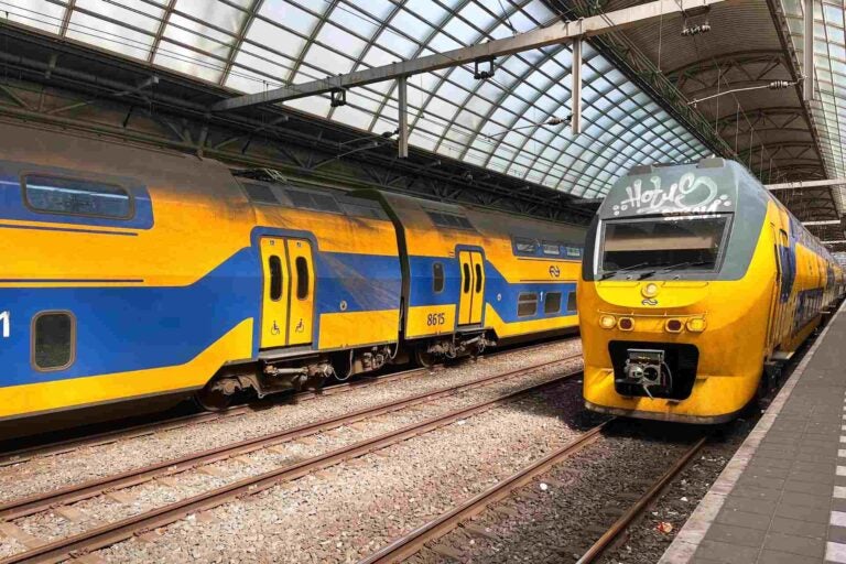 Train from Amsterdam