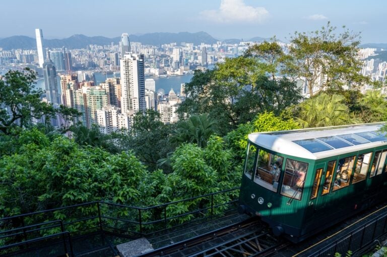 Tram in Hong Kong
