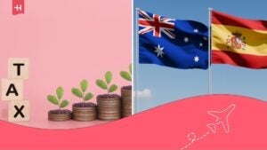 taxes in australia vs spain