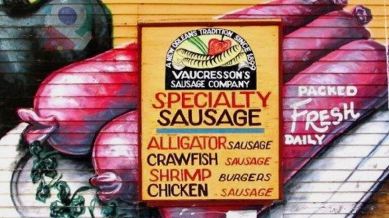 Vaucresson's Sausage Company as a vendor at the New Orleans Jazz & Heritage Festival