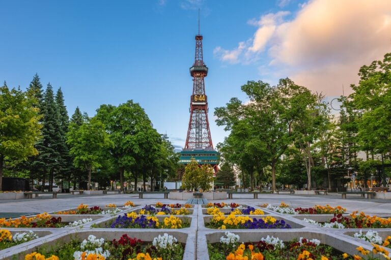Sapporo TV Tower at Sapporo.