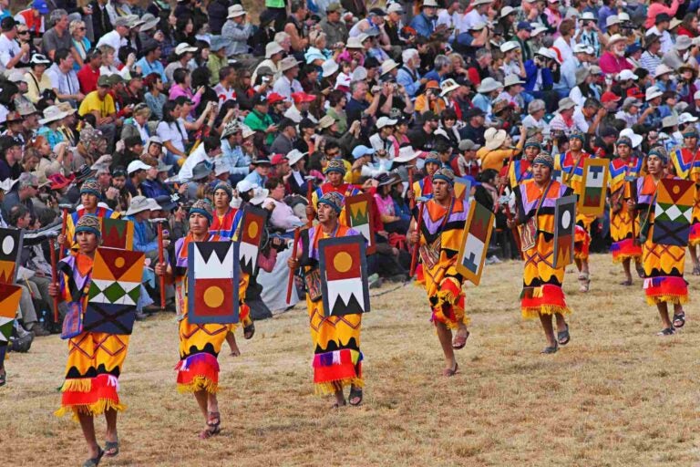 Inti Raymi celebration at Sacsayhuamán
