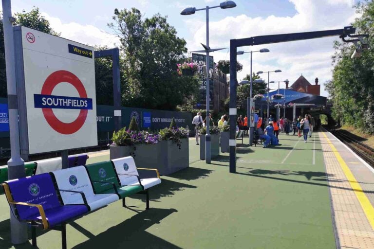 Southfields Underground station