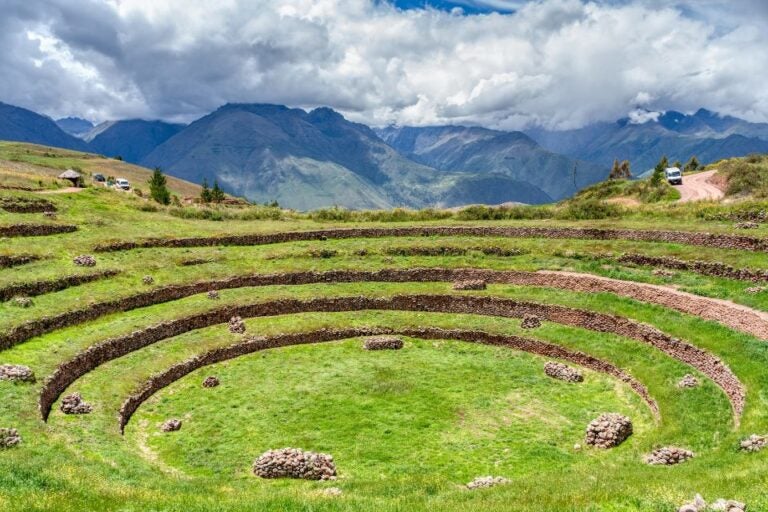 Inca site in Sacred Valley