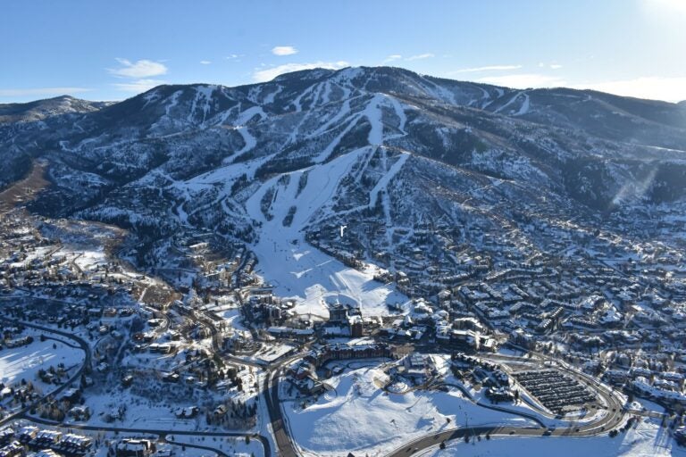 Steamboat Springs ski resort.
