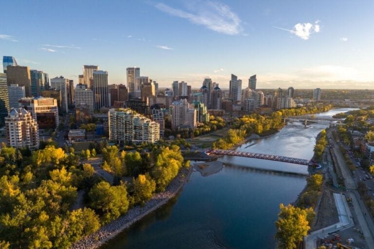 downtown Calgary