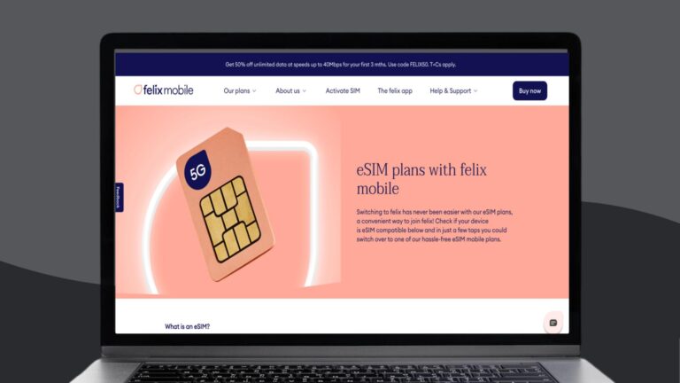 felix mobile eSIM plan