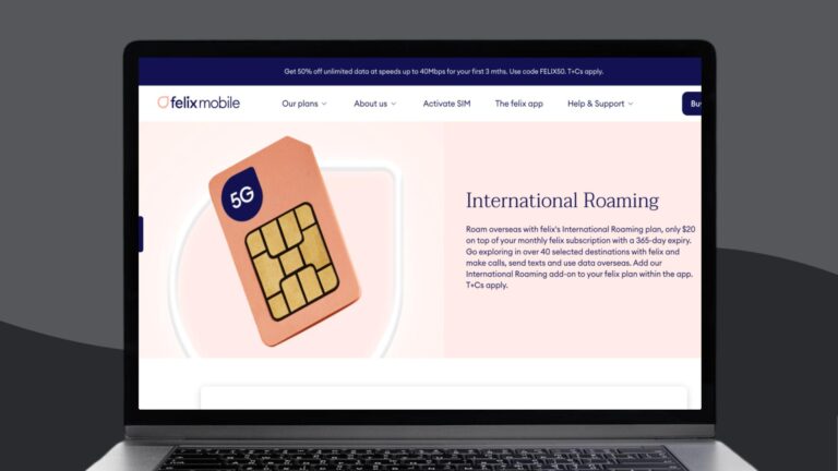 felix mobile international roaming