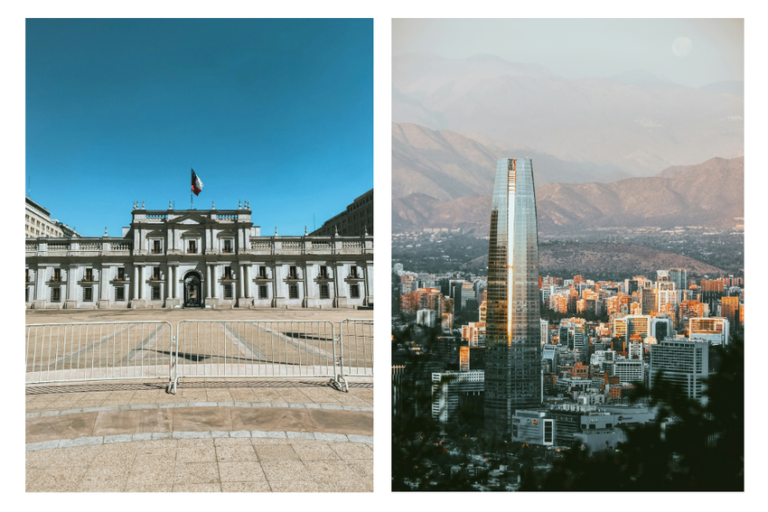 Business buildings in Chile. Source: Unsplash