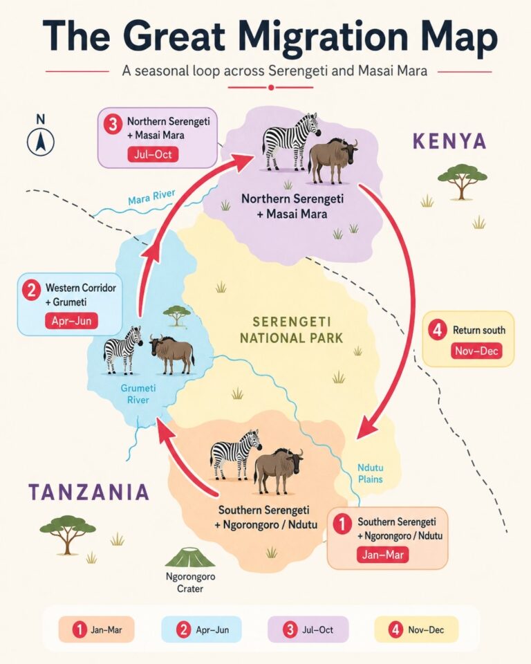 The great migration map