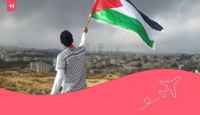 volunteer in palestine
