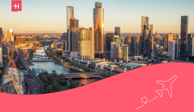 Melbourne city skyline