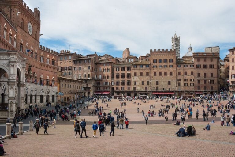 Piazza del Campo in Siena.