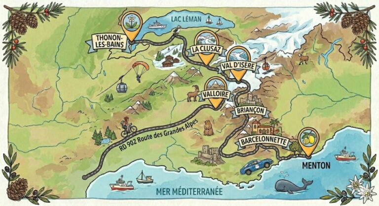 Route des Grandes Alpes, France